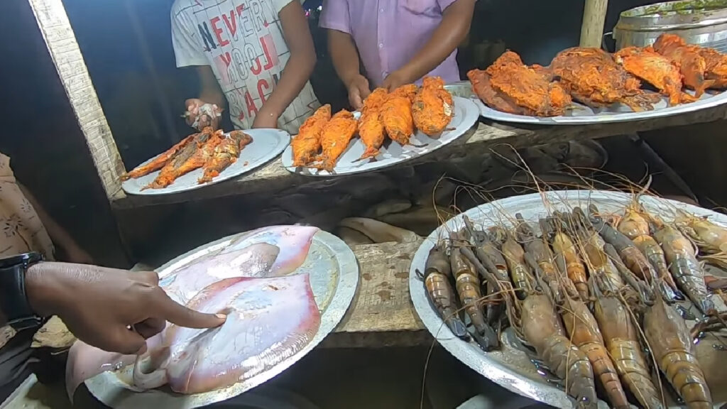 Puri beach market