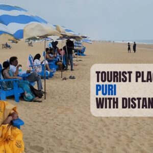 Tourist Places near Puri with Distance