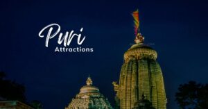 Places to Visit near Puri within 100 kms